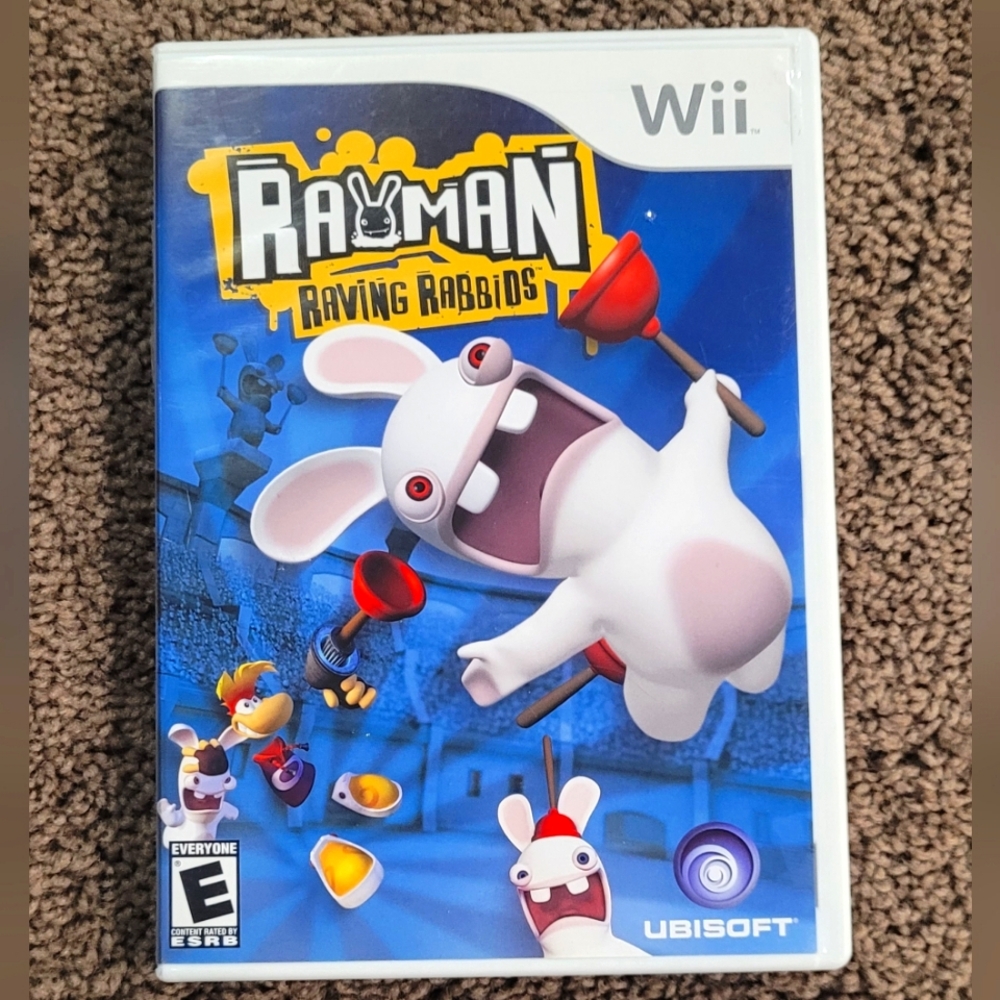 Rayman Ravin Rabbids Wii game